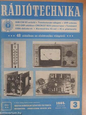 Rádiótechnika 1985. március