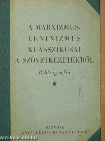 A marxizmus-leninizmus klasszikusai a szövetkezetekről