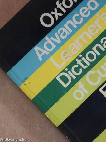 Oxford Advanced Learner's Dictionary of Current English