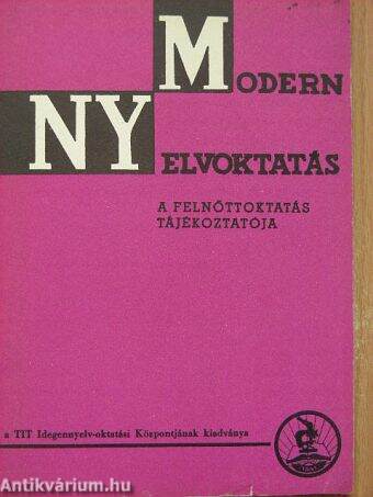 Modern nyelvoktatás 1975/1-2.