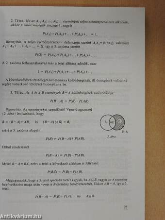 Valószínűségszámítás és matematikai statisztika