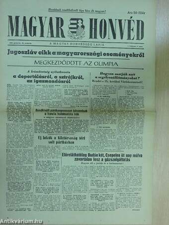 Magyar Honvéd 1956. november 22.