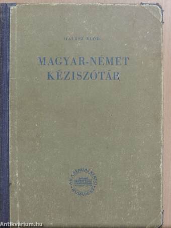 Magyar-német kéziszótár