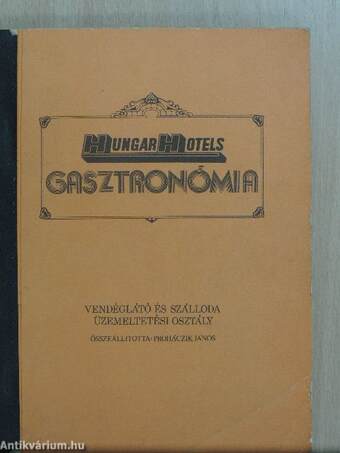 HungarHotels Gasztronómia 1981/1.