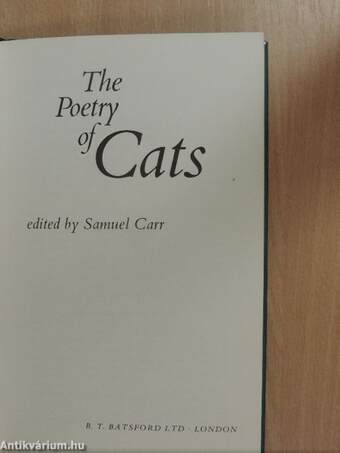 The Poetry of Cats