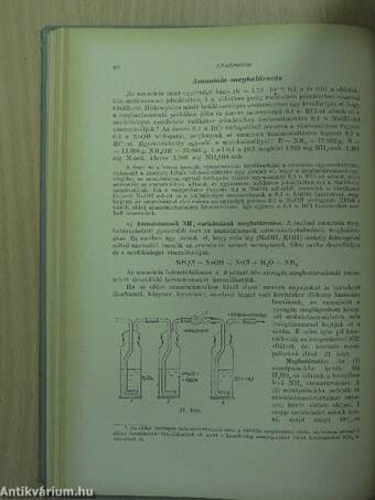 Bevezetés a kémiai analízisbe II.