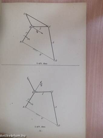 Gyakorló ábrák a Mechanizmusok elmélete c. jegyzethez