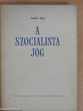 A szocialista jog