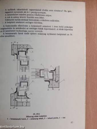 Asztalos-, szegezőlakatos- és üvegesmunkák