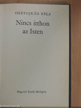 Nincs itthon az Isten