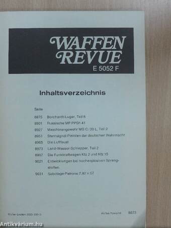 Waffen Revue 1985/1.