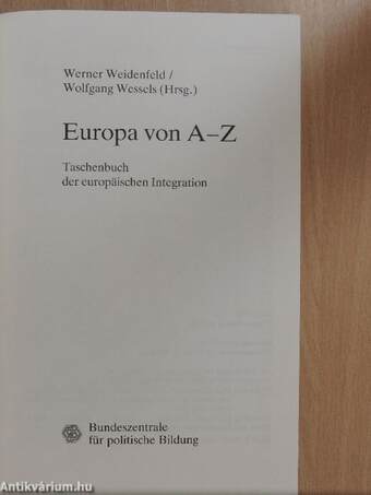 Europa von A-Z