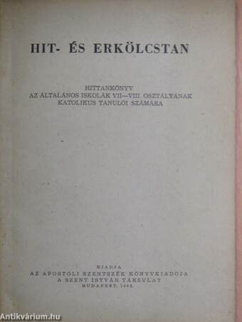 Hit- és erkölcstan