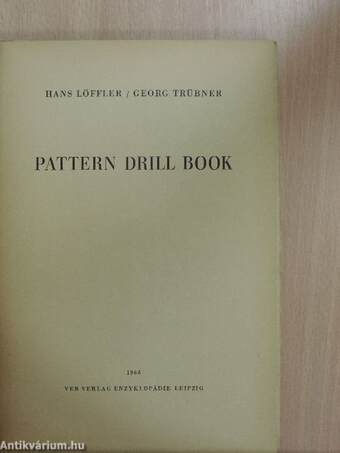 Pattern Drill Book