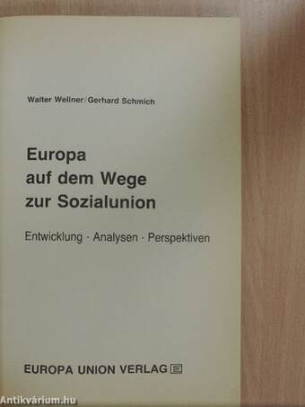 Europa auf dem Wege zur Sozialunion