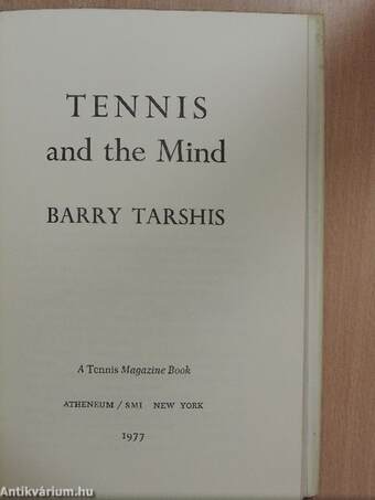 Tennis and the Mind