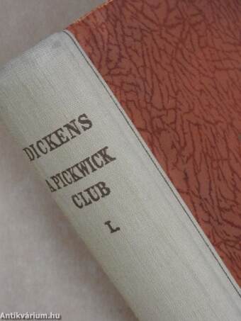 A Pickwick club I-II.