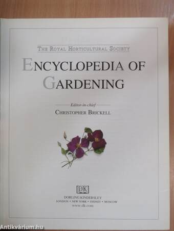 The Royal Horticultural Society Encyclopedia of Gardening