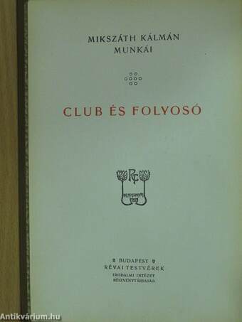 Club és folyosó