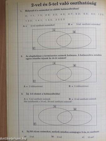 Házi feladat matematikából 6. osztályosoknak