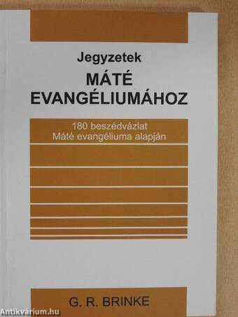 Jegyzetek Máté evangéliumához