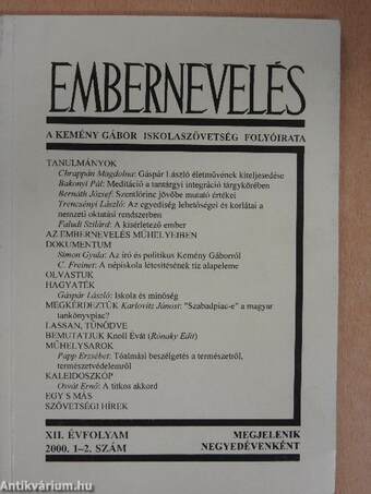 Embernevelés 2000/1-4.