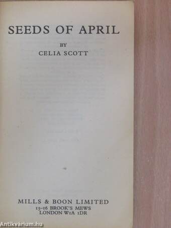 Seeds of April