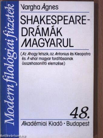 Shakespeare-drámák magyarul