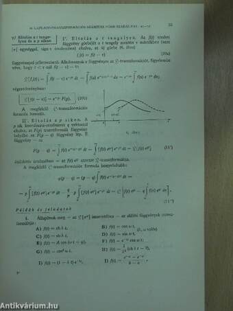 Műszaki matematikai gyakorlatok C. I.