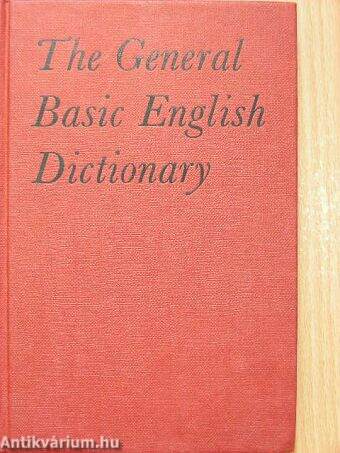 The General Basic English Dictionary