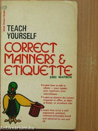 Correct Manners & Etiquette