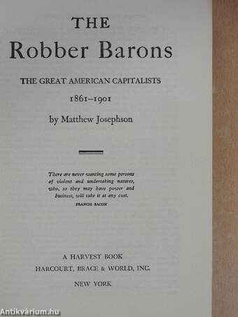 The Robber Barons