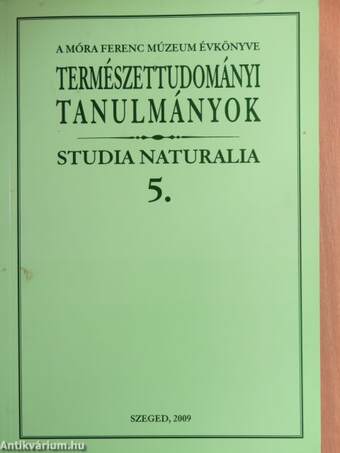 Természettudományi tanulmányok 5.