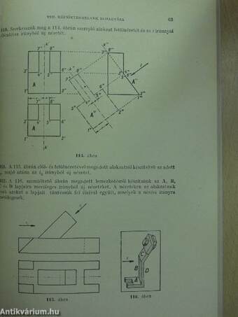 Ábrázoló geometriai példatár