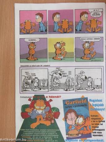 Garfield 2003/3. március