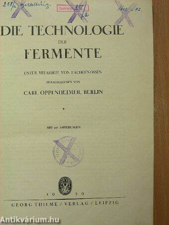 Die Technologie der Fermente