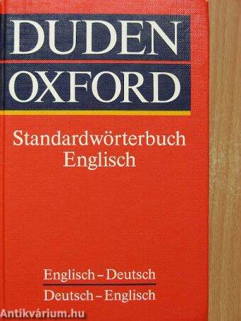 Duden Oxford Standardwörterbuch