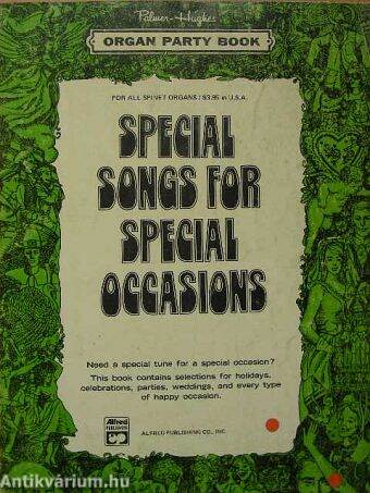Special songs for special occasions