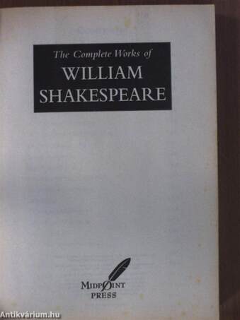 The Complete Works of William Shakespeare