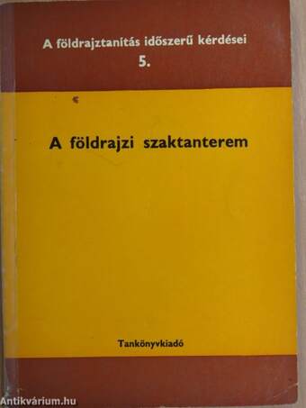 A földrajzi szaktanterem