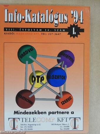 Infó-Katalógus 1994. I. félév