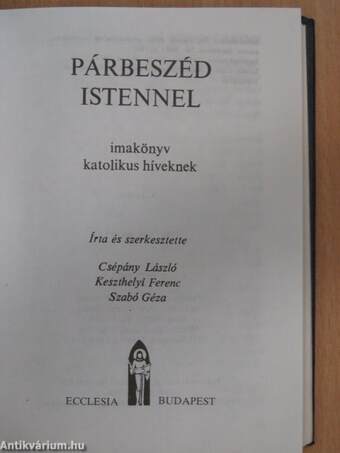 Párbeszéd Istennel