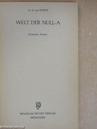 Welt der Null-A