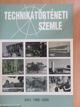 Technikatörténeti Szemle 1999-2000/XXIV.