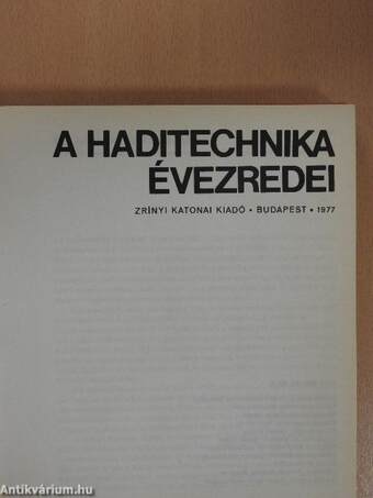 A haditechnika évezredei