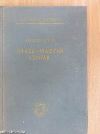 Olasz-magyar szótár