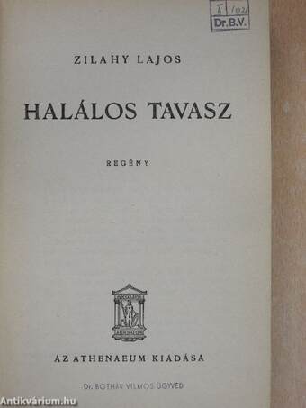 Halálos tavasz