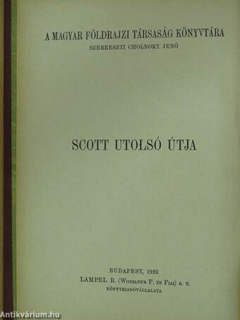 Scott utolsó útja