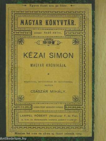 Kézai Simon magyar krónikája