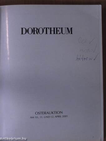 Dorotheum - Osterauktion 2001.